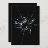 Breken glas nr. 1 kaart (Voorkant / Achterkant)