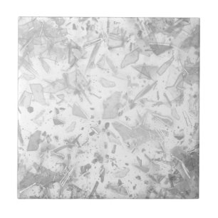 Breken glas tegeltje