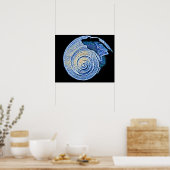Breken Helix - Alternatieve versie Poster (Keuken)