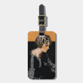 Breken Ketting Pearl Bagagelabel (Voorkant verticaal)