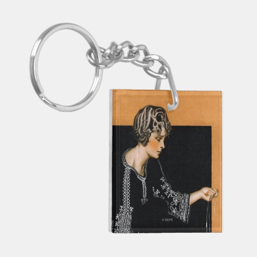 Breken Ketting Pearl Sleutelhanger (Voorkant Links)