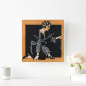 Breken Ketting Vierkante Klok (Huis)