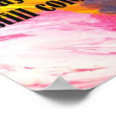 Breken krayons nog steeds kleur poster (Hoek)