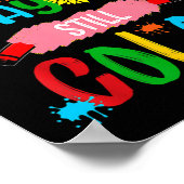 Breken krayons nog steeds kleurenbewustzijn poster (Hoek)