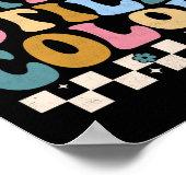 Breken krayons nog steeds kleurenbewustzijn poster (Hoek)