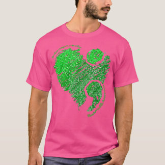 Breken krayons nog steeds kleurenbewustzijn t-shirt