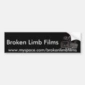 Breken Limb Films Bumpersticker (Voorkant)