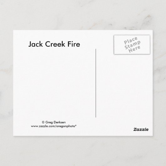 Breken Pine Briefkaart (Achterkant)