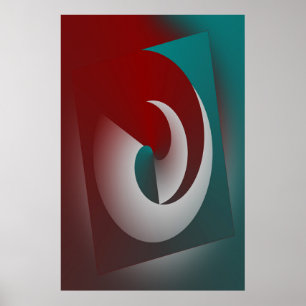 Breken schaal poster