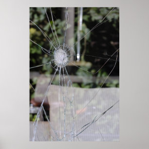 Breken show venster poster