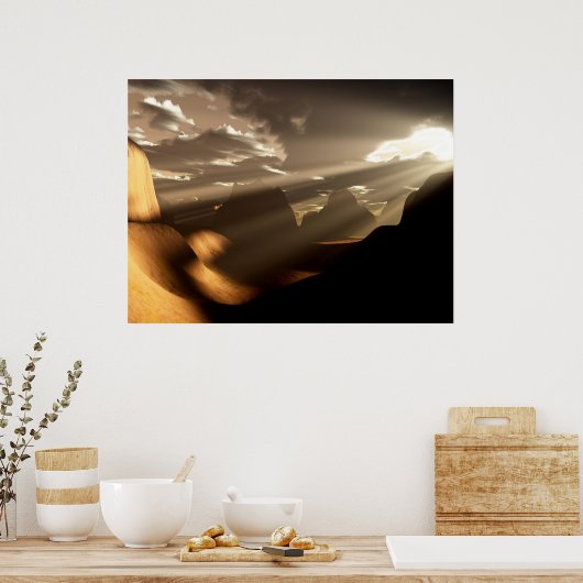 Breken stilte I Poster (Keuken)