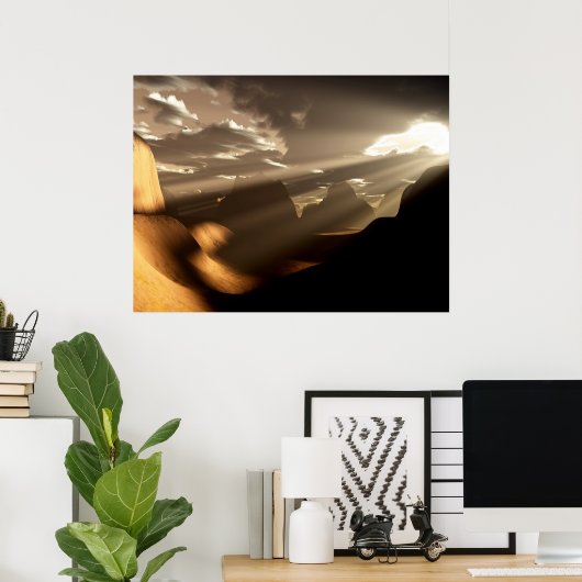 Breken stilte I Poster (Thuiskantoor)