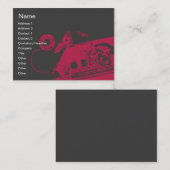 Breken tape - Chubby Visitekaartje (Voorkant / Achterkant)