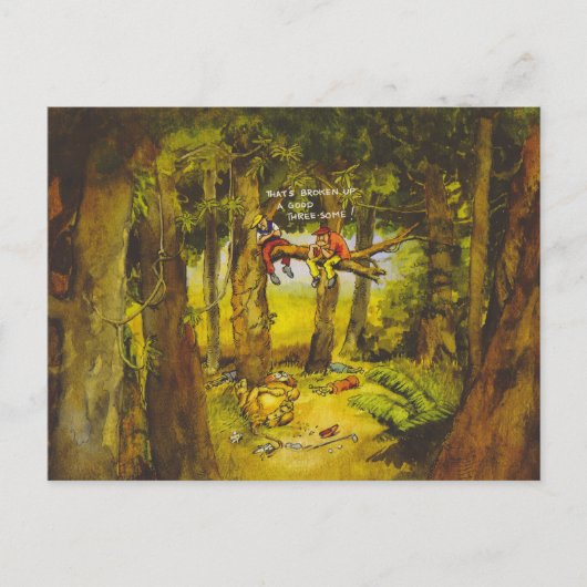 Breken trioof briefkaart (Voorkant)