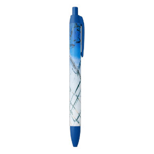 Breken venster zwarte inkt pen