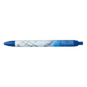 Breken venster zwarte inkt pen (Voorkant)