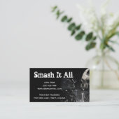 Breken Visitekaartje ontwerp (Staand voorkant)