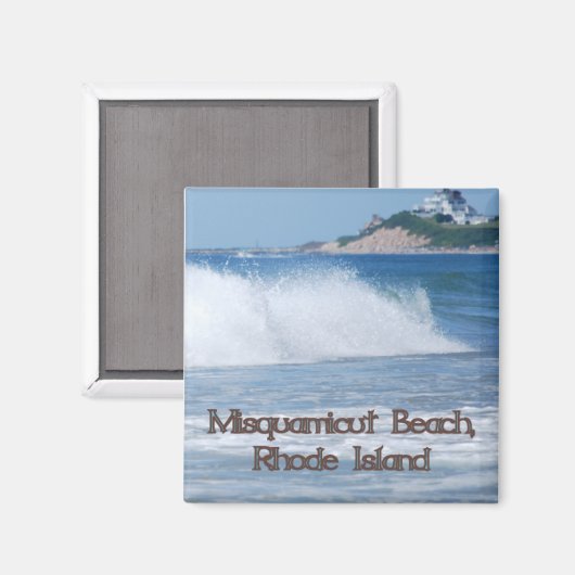 Brekende oceaangolfmagneet magneet (Voorkant / Achterkant)