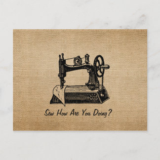 Breknaaimachines voor  naaien briefkaart