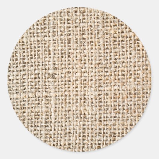 Brekstructuur Ronde Sticker (Voorkant)