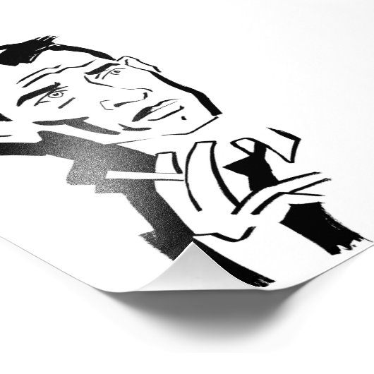 Brel Foto Afdruk (Hoek)