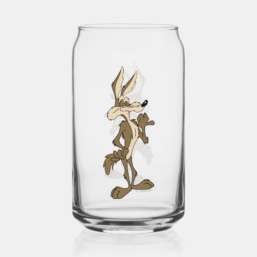 BRELE E. COYOTE™-weergaveprouwe Blikvorm Glas (Achterkant)