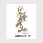 BRELE E. COYOTE™-weergaveprouwe Sticker (Vel)