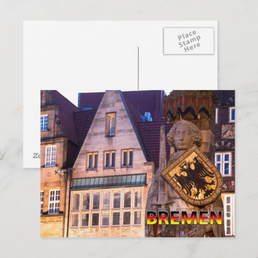 Bremen 01B Briefkaart (Voorkant / Achterkant)