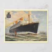 "Bremen" 1929 Briefkaart (Voorkant)