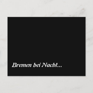Bremen bei Nacht Briefkaart