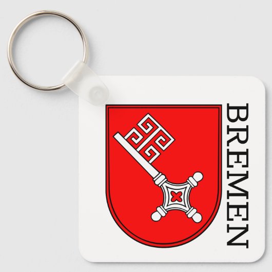 Bremen Coat of Arms Sleutelhanger (Voorkant)