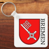 Bremen Coat of Arms Sleutelhanger (Voorkant)
