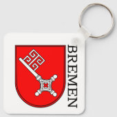 Bremen Coat of Arms Sleutelhanger (Achterkant)