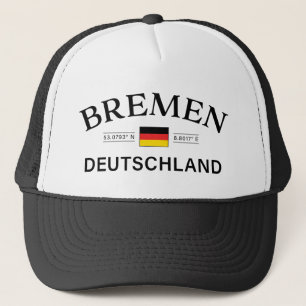 Bremen Deutschland coördineert Duits Trucker Pet