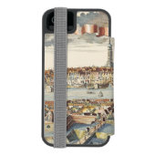 Bremen, Duitsland, 1719 Incipio iPhone Portemonnee Hoesje (Agenda Achterkant)