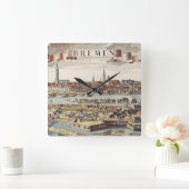 Bremen, Duitsland, 1719 Vierkante Klok (Huis)