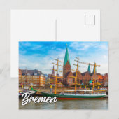 Bremen, Duitsland Briefkaart (Voorkant / Achterkant)