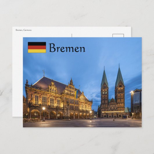 Bremen Duitsland Briefkaart (Voorkant / Achterkant)
