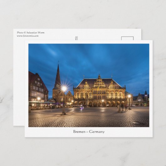 Bremen Duitsland Briefkaart (Voorkant / Achterkant)