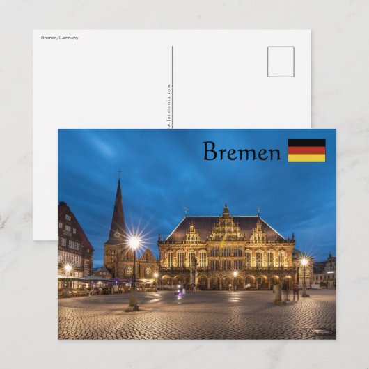 Bremen Duitsland Briefkaart (Voorkant / Achterkant)