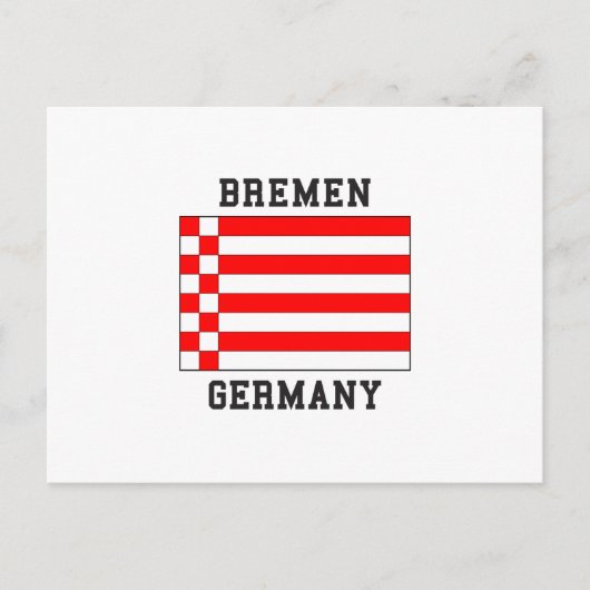 Bremen Duitsland Briefkaart (Voorkant)