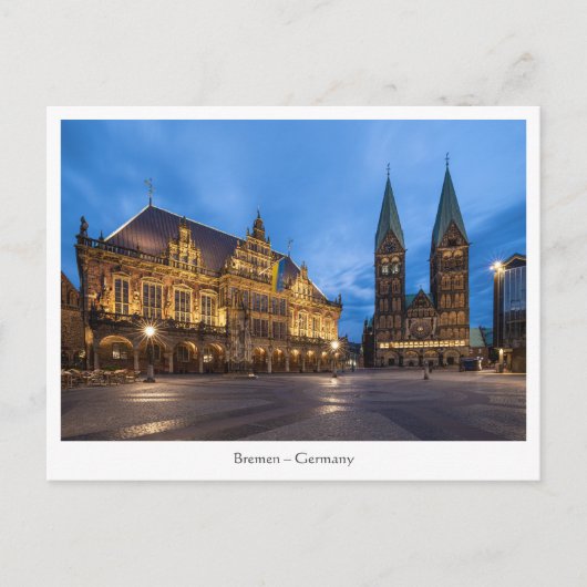 Bremen Duitsland Briefkaart (Voorkant)