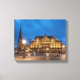 Bremen Duitsland Canvas Afdruk