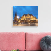 Bremen Duitsland Canvas Afdruk (Insitu (Woonkamer))