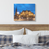 Bremen Duitsland Canvas Afdruk (Insitu (Slaapkamer))