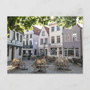 Bremen, Duitsland, historisch centrum, Briefkaart
