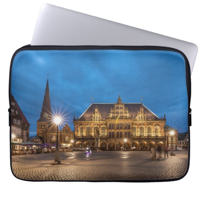 Bremen Duitsland Laptop Sleeve (Voorkant)