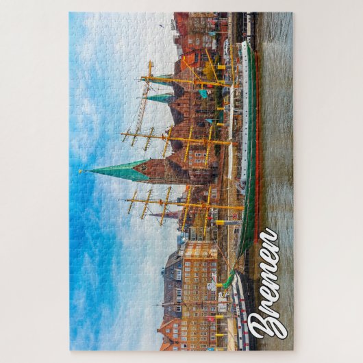 Bremen, Duitsland Legpuzzel (Verticaal)