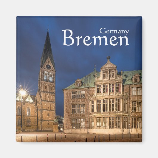 Bremen Duitsland Magneet (Voorkant)