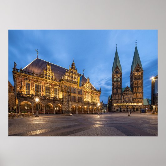 Bremen Duitsland Poster (Voorkant)